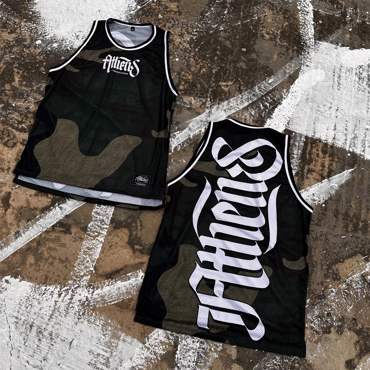 ATHENS HARDCORE GOTHIC JERSEY - CAMO